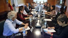 Imagen de la reuni&oacute;n del Consejo de la Autoridad Portuaria celebrado ayer