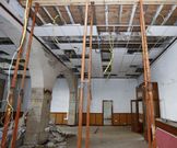 Aspecto de una de las estancias del antiguo cuartel  . 