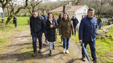 Visita de la conselleira ngeles Vzquez