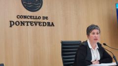 Eva Vilaverde es la concejala responsable de Protecci�n Cidad� en Pontevedra