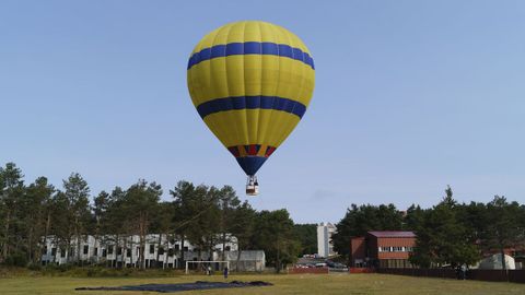 Las subidas en globo comenzaron este fin de semana en Manzaneda