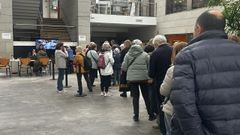 El proceso de inscripci�n en el F�rum se llev� a cabo en el vest�bulo ante la elevada afluencia. 