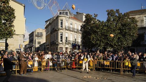 Xinzo se visti de poca para el domingo oleiro.