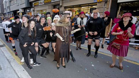 Desfile de Carnaval en Pontevedra