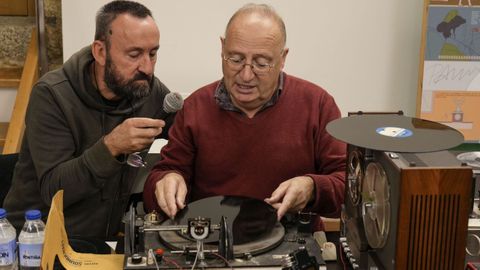 Un momento do taller que se desenvolveu no Museo Etnolxico de Ribadavia