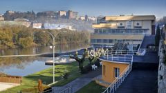 Exterior del Club Fluvial de Lugo