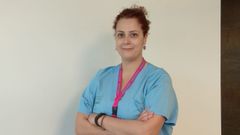 Mar�a Nieves Garc�a trabaja en el servicio de Reanimaci�n del CHUO