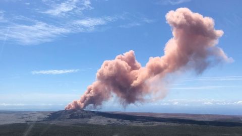 Erupci�n del volc�n Kilauea en Hawai