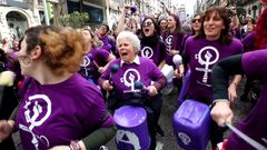 Las mujeres toman las calles de Vigo