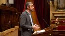 Bernat Sol�, consejero de Exteriores, es portavoz adjunto de ERC en el Parlamento
