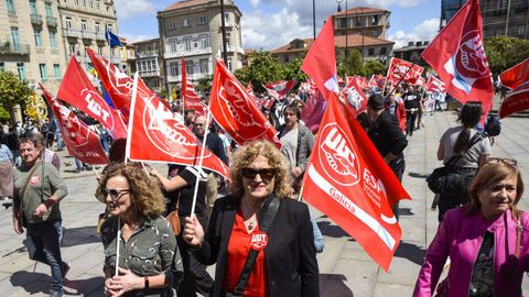 Primero de Mayo en Pontevedra: manifestaci�n de UGT