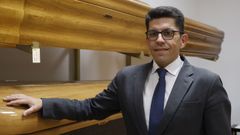 Rubn Campo preside desde hace casi cuatro aos la asociacin de funerarias de Ourense