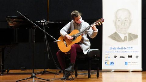 Maite Rodica Garc�a Gabri�n, en Ourense