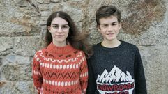 Los hermanos Raquel y Pablo Freire Fern�ndez, talentos matem�ticos.