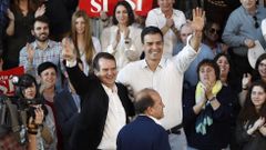 S�nchez, con Abel Caballero en Vigo