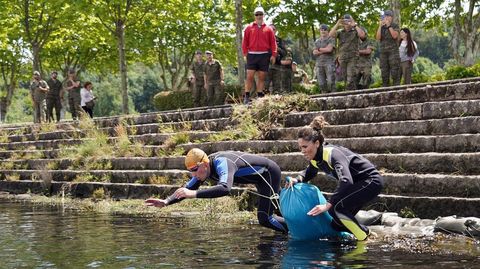 Concurso de patrullas de la Brilat en Monteporreiro