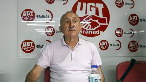 El secretario general de UGT, Pepe lvarez.