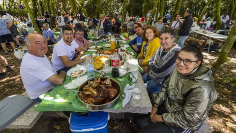 Festa da familia de Berdeogas, en Dumbra