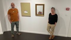 Mois&eacute;s Yag&uuml;es y Eva Poyato, en Moret Art