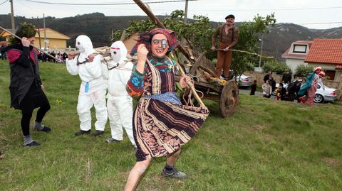 Una de las im�genes de las �ltimas ediciones del Xogo das Vacas de Barizo