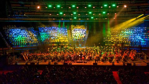 Sonaron piezas de pel�culas de Disney y The Greatest Showman, as� como versiones de canciones de artistas internacionales