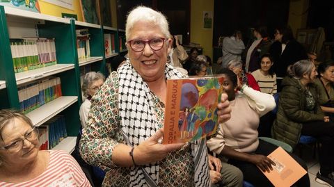 CariCa, Caridad Camarero, coa s�a obra �Coralia e Maruxa�, hai un par de meses