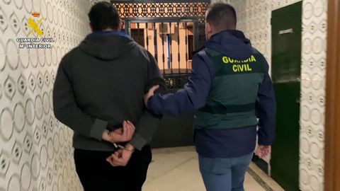 Pedfilo detenido en Sevilla por la Guardia Civil