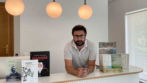 Diego Moreno, editor de Nórdica, con sede en Madrid