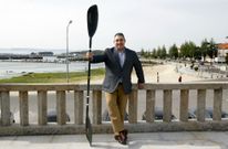 A piragua segue a ser a grande afecci�n de Luis Aragunde dende os seus tempos mozos. 