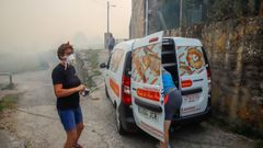 Barbanza registra siete incendios entre la madrugada y esta ma�ana