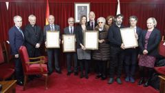 Entrega de las medallas de oro de Lugo