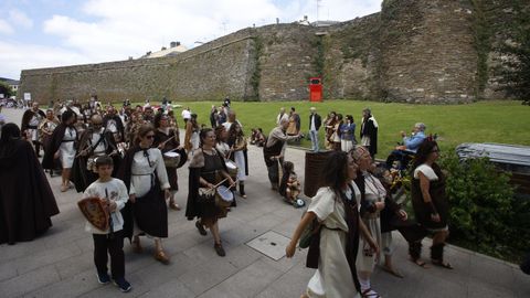 El desfile escolar del Arde Lucus