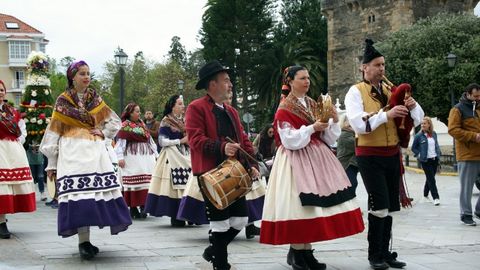 Los maios de Pontedeume, en una imagen de archivo.