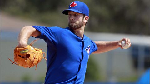 Daniel Norris, pitcher de Toronto Blue Jays en el partido ante los New York Yankees.