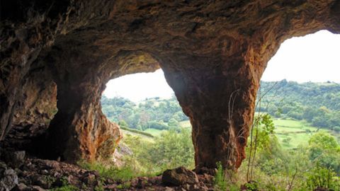 Mina de fluorita La Collada, en Asturias
