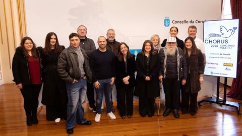 Presentaci�n de �Chorus. Concerto pola Paz�