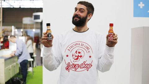 I�aki Xalabarde es la persona que est� detr�s del queso negro y de lunares de la marca lucense Bulari