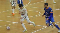 Raggiati, en una acci�n del partido disputado en Zaragoza.