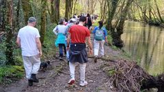 Andaina por la igualdad en Neda.