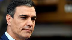 El presidente del Gobierno en funciones, Pedro S�nchez