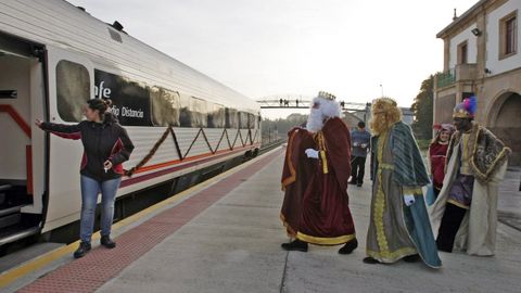 Hasta ahora, los Reyes Magos utilizaban el Alvia para llegar a Ourense.