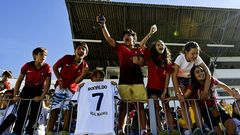 Locura por Cristiano Ronaldo en Campinas