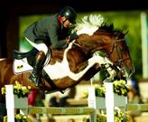 John Withaker, durante una de sus �ltimas siete actuaciones en Casas Novas