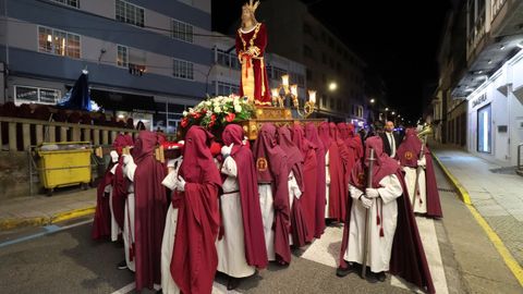 Procesi�n del Ecce Homo y la Virgen de la Amargura en Boiro