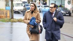 La concejala de Fiestas, Patricia Rodr�guez, acude a declarar como investigada en el accidente mortal del Saltamontes de Matam�, en Vigo