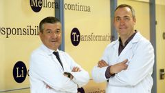 Rafael L�pez y �ngel D�az Lagares, los autores del estudio