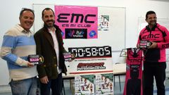 �ngel Garc�a, en el centro