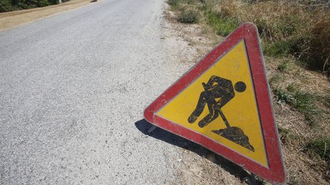 Imagen de archivo de una obra en carretera