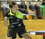 Enio Mendes, en un partido de la pasada temporada. 