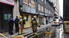 Herida una mujer�en un incendio en una vivienda en la Ronda de Nelle